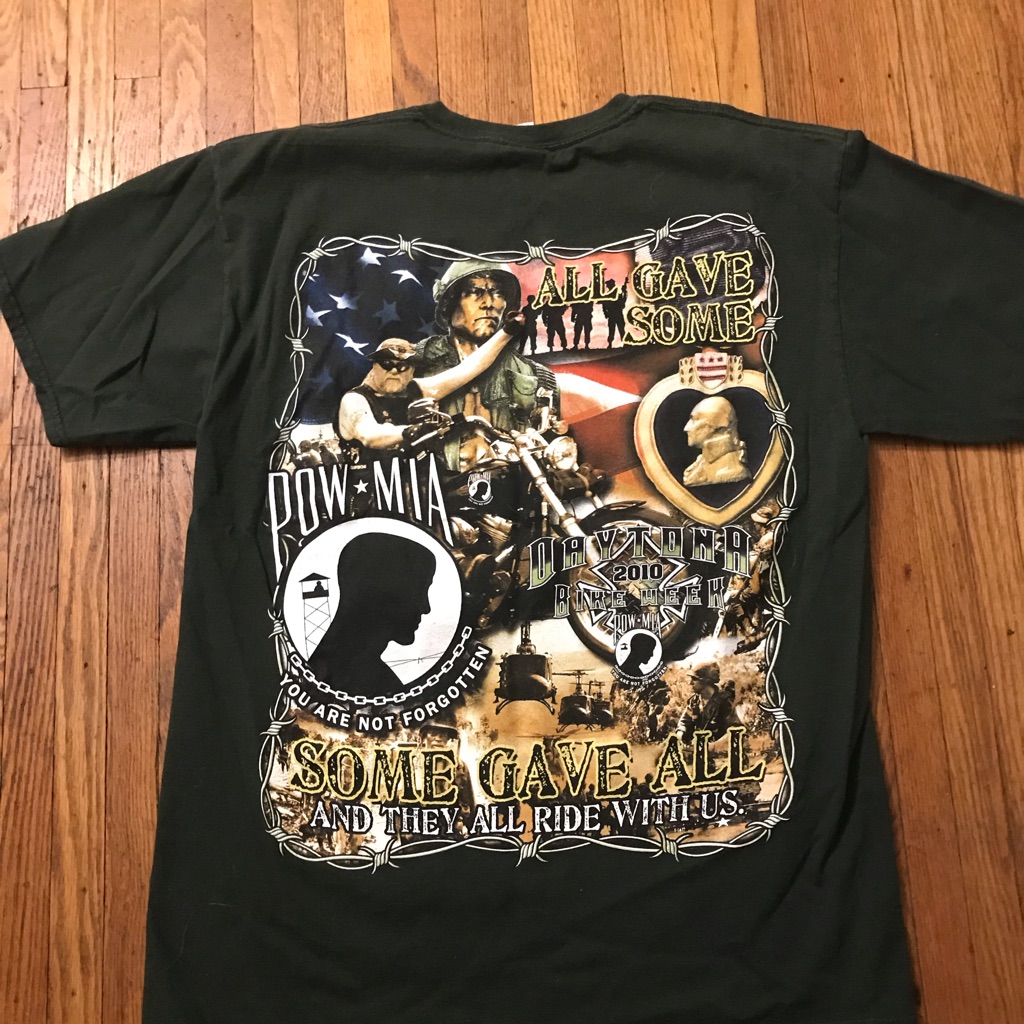 2010 Daytona Bike Week Pow Tshirt 2010 Daytona Bike Week Pow Tshirt